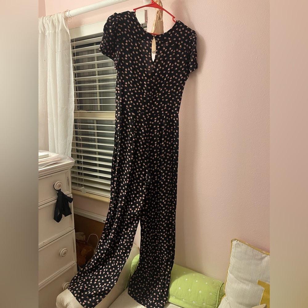 Free People jumpsuit, fun, elegant and trendy.
